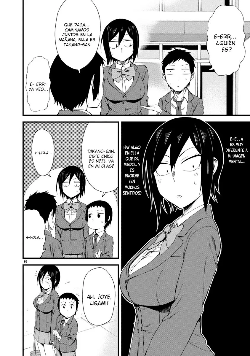 Hitomi-chan es Timida con los Extraños capítulo 10, página 6