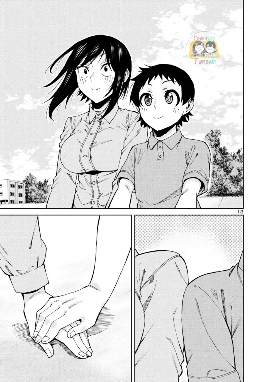 Hitomi-chan es Timida con los Extraños capítulo 100, página 12