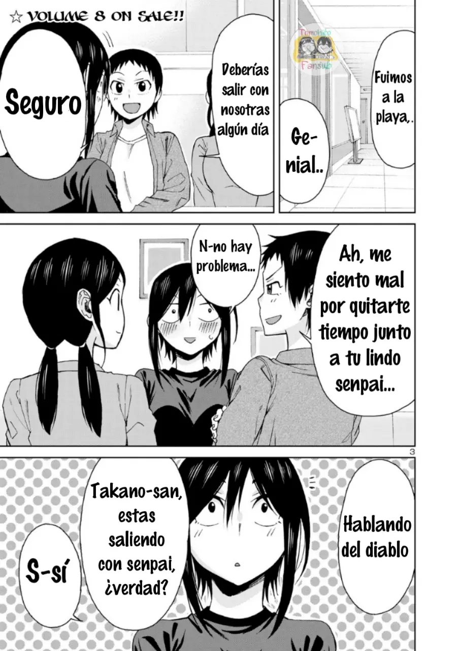 Hitomi-chan es Timida con los Extraños capítulo 101, página 2