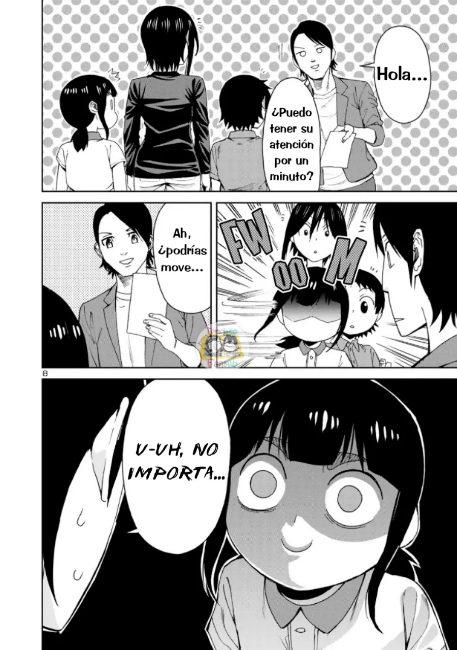 Hitomi-chan es Timida con los Extraños capítulo 102, página 7