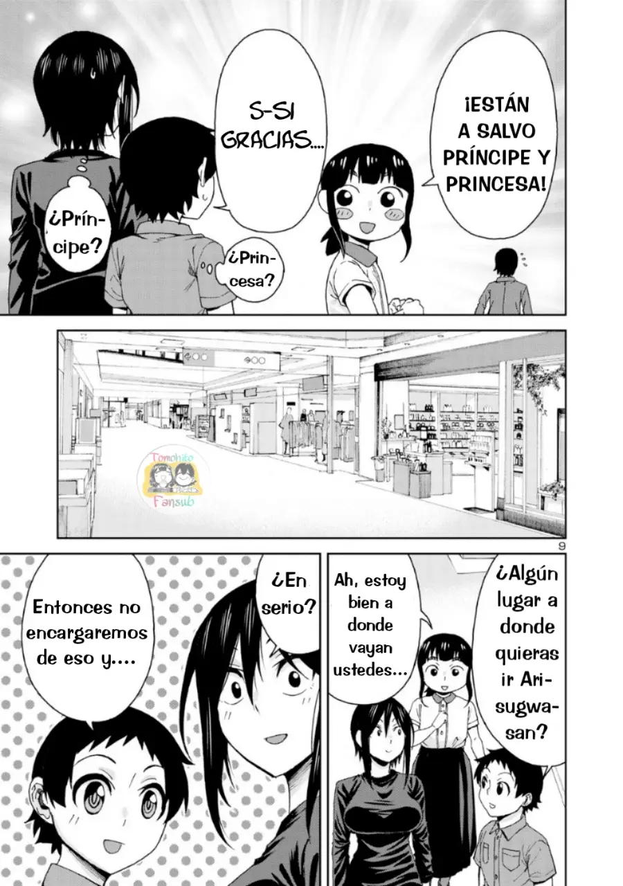Hitomi-chan es Timida con los Extraños capítulo 102, página 8