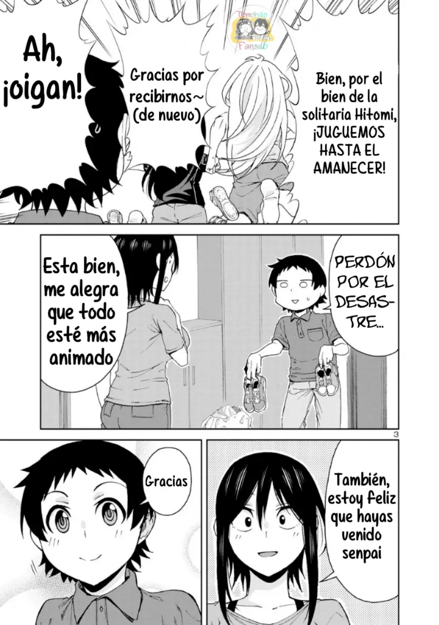 Hitomi-chan es Timida con los Extraños capítulo 104, página 4