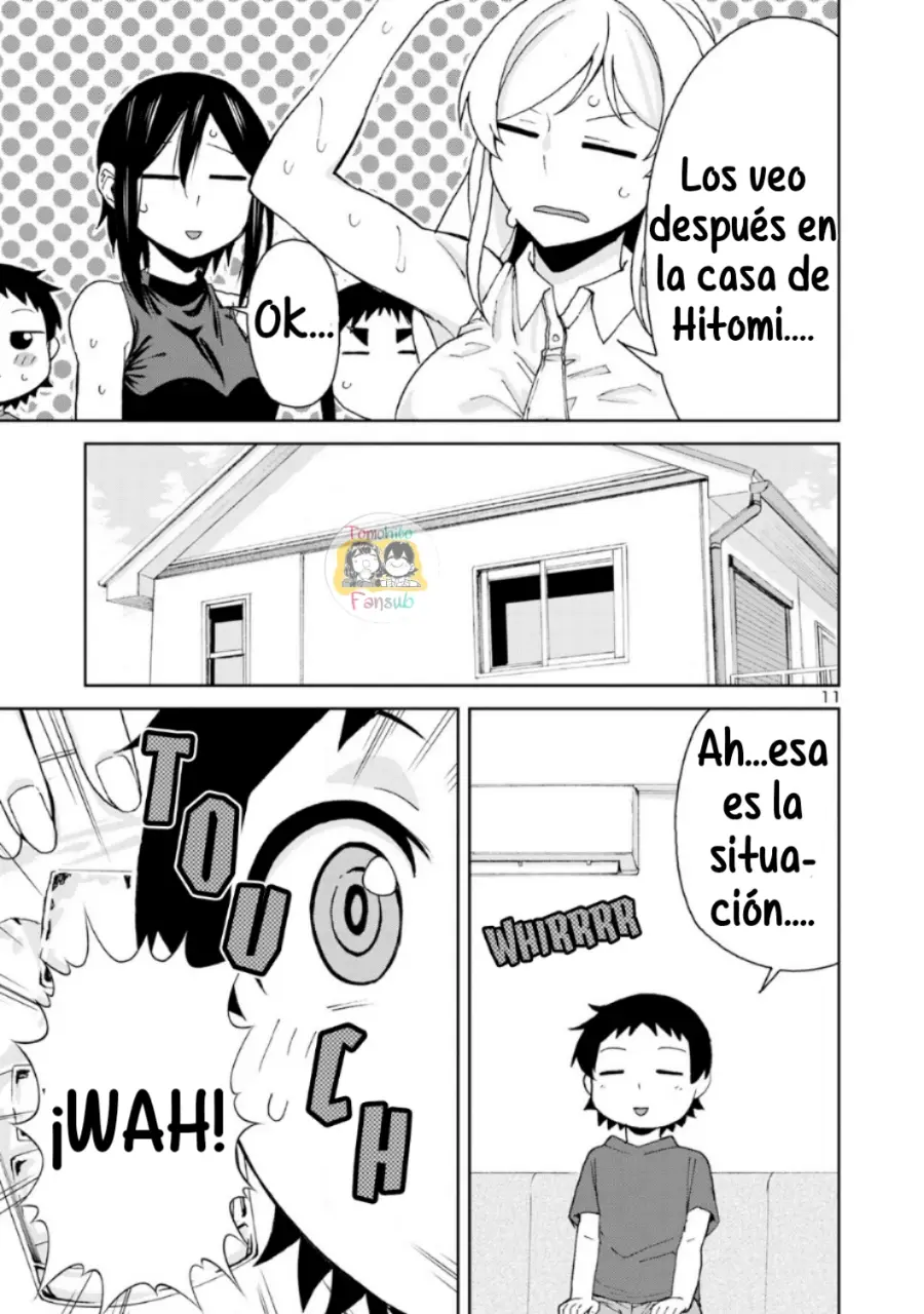 Hitomi-chan es Timida con los Extraños capítulo 106, página 12