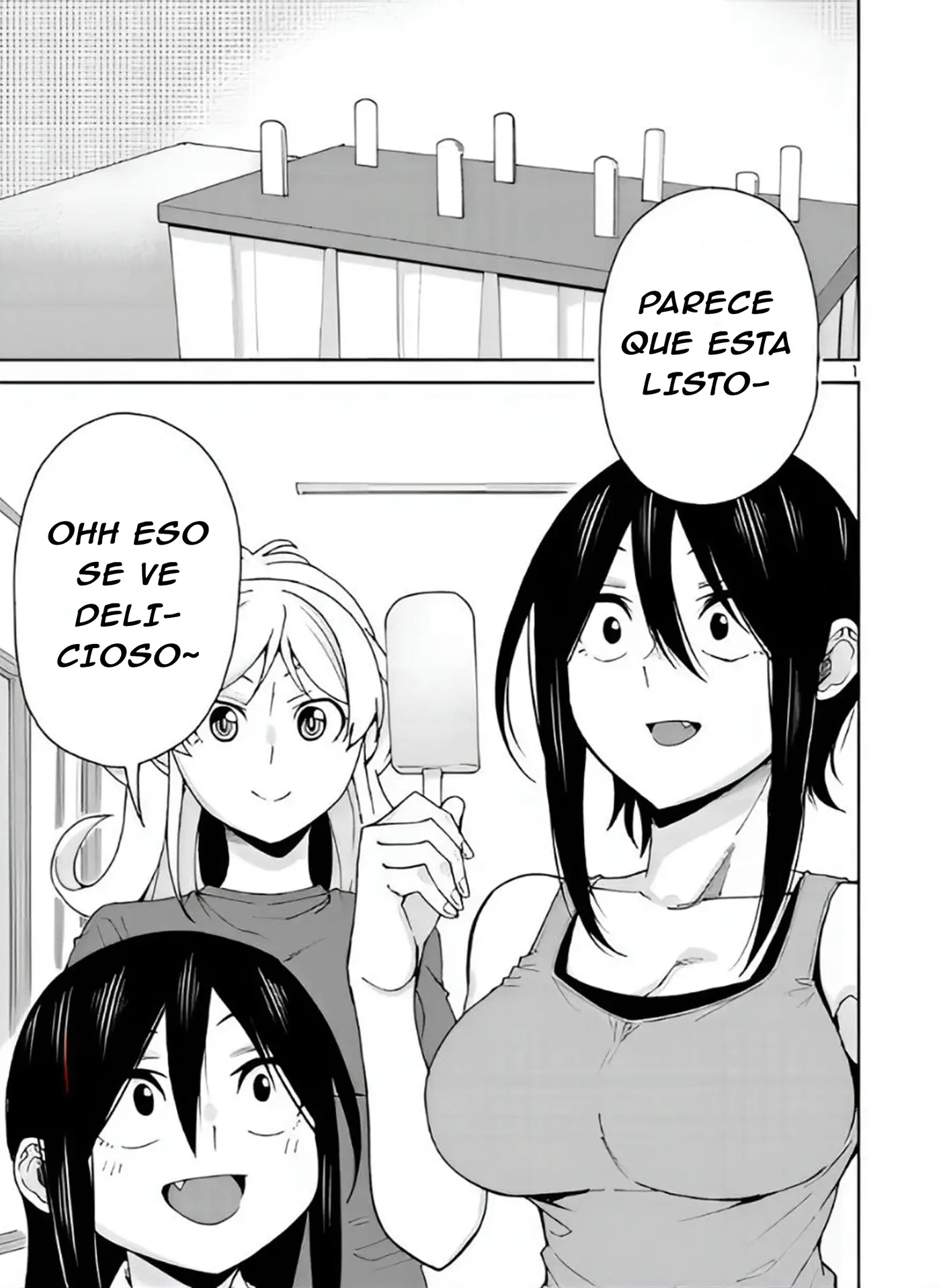 Hitomi-chan es Timida con los Extraños capítulo 107, página 2