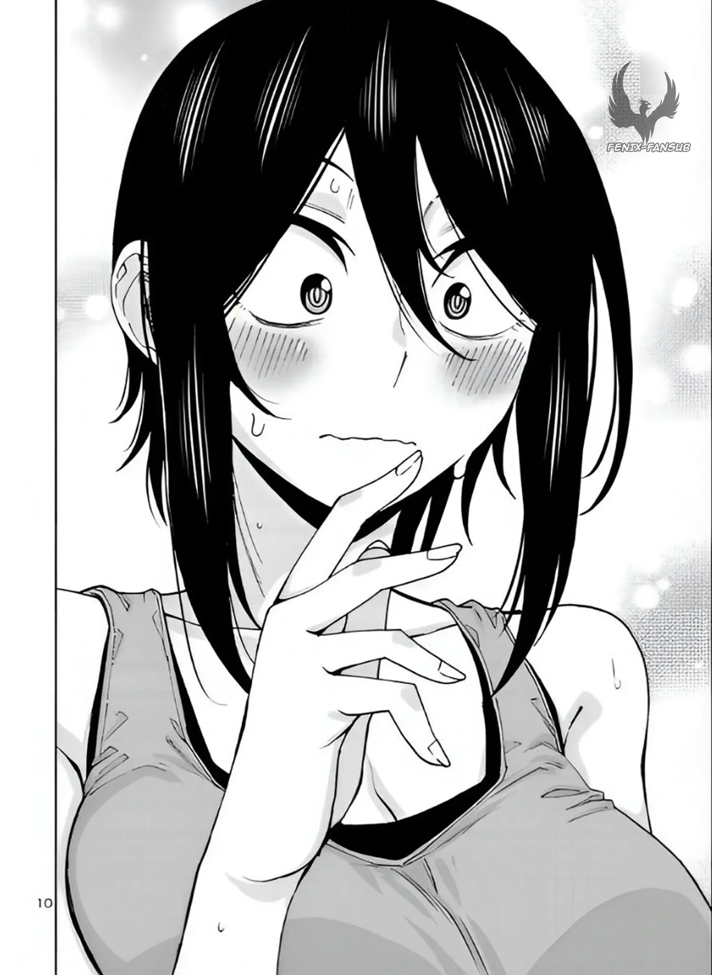 Hitomi-chan es Timida con los Extraños capítulo 107, página 11