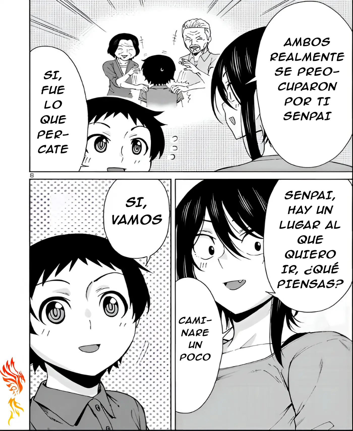 Hitomi-chan es Timida con los Extraños capítulo 109, página 11