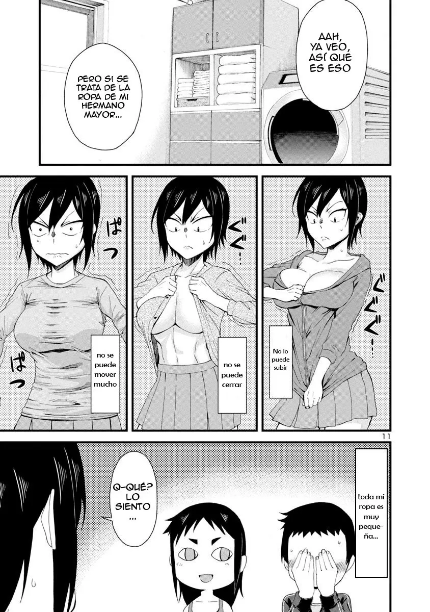 Hitomi-chan es Timida con los Extraños capítulo 11, página 13