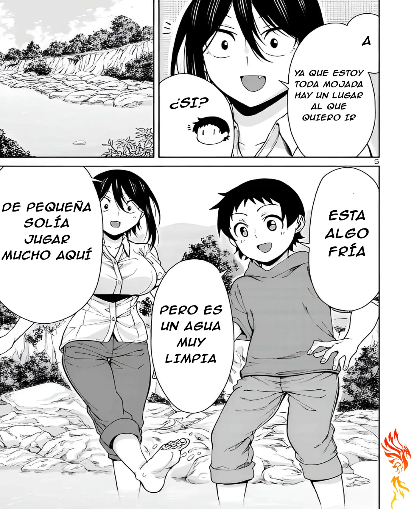 Hitomi-chan es Timida con los Extraños capítulo 110, página 9
