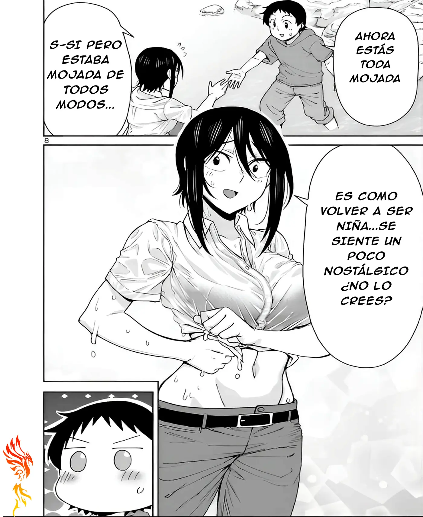 Hitomi-chan es Timida con los Extraños capítulo 110, página 12