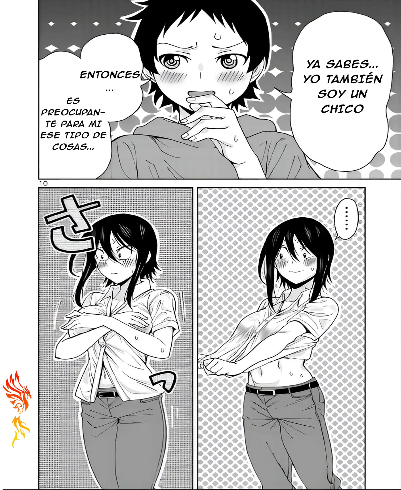 Hitomi-chan es Timida con los Extraños capítulo 110, página 14
