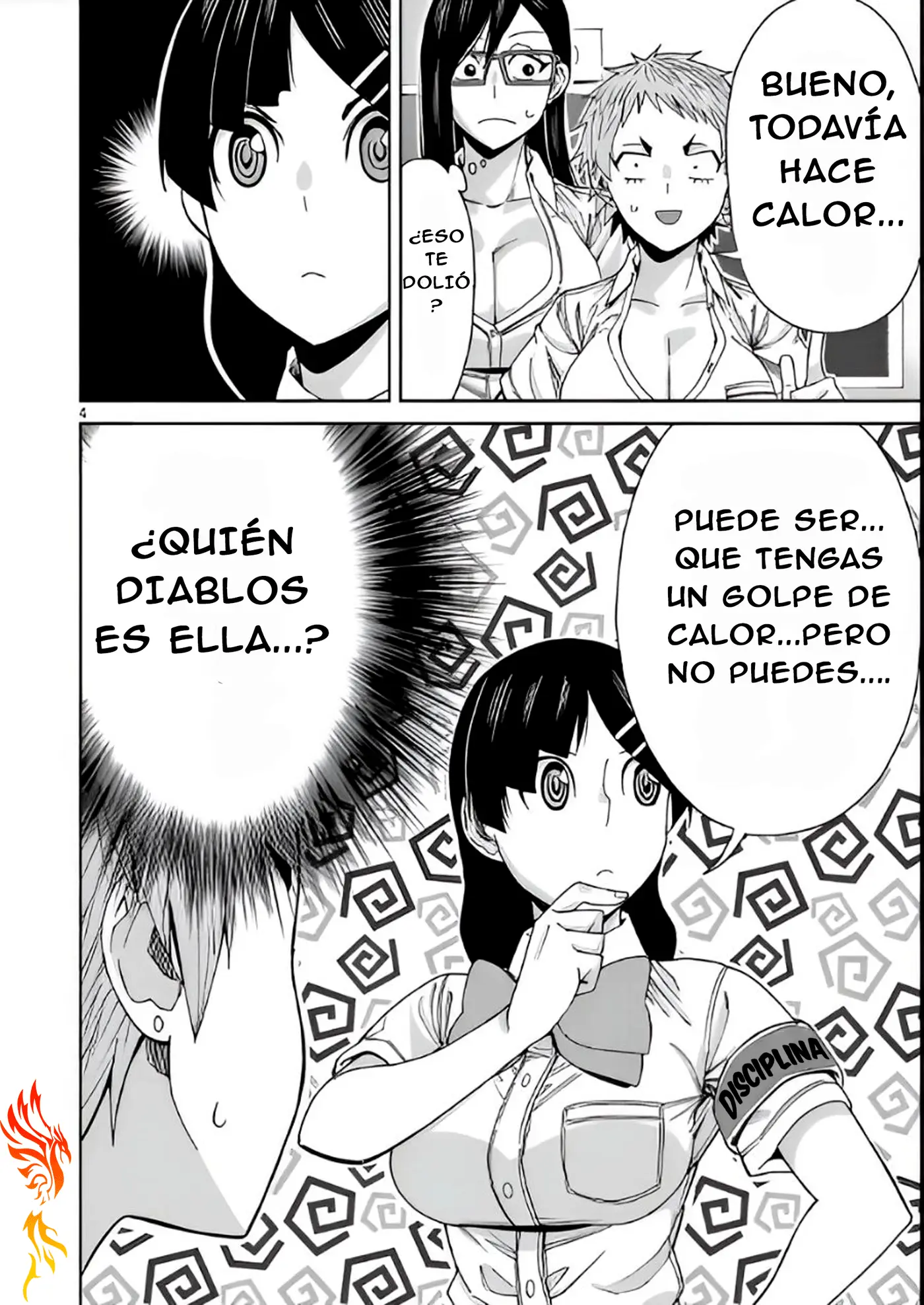 Hitomi-chan es Timida con los Extraños capítulo 116, página 7