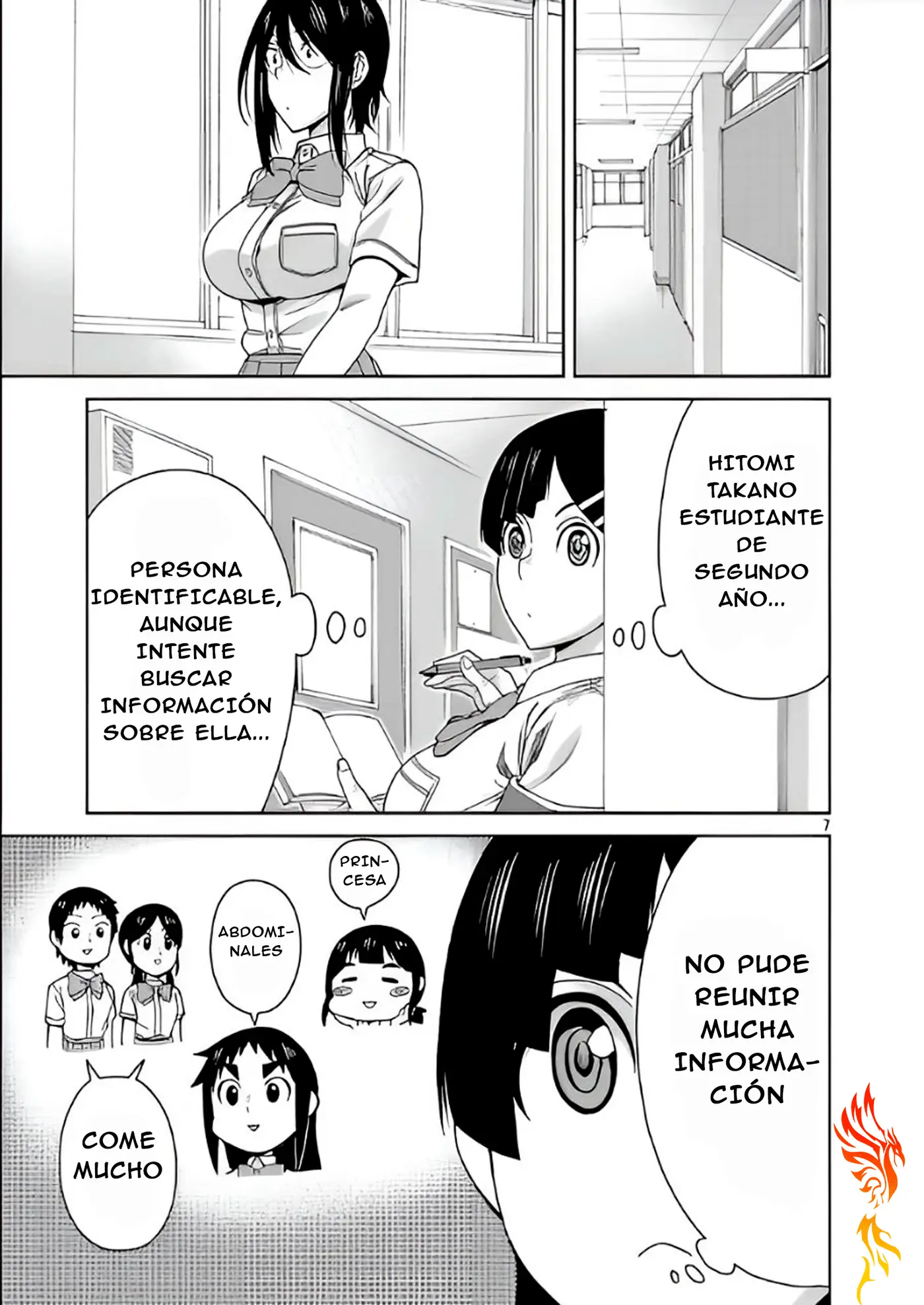 Hitomi-chan es Timida con los Extraños capítulo 116, página 10