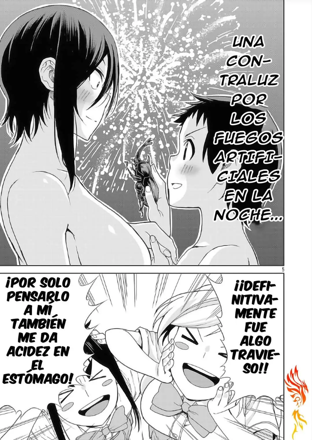 Hitomi-chan es Timida con los Extraños capítulo 117, página 8