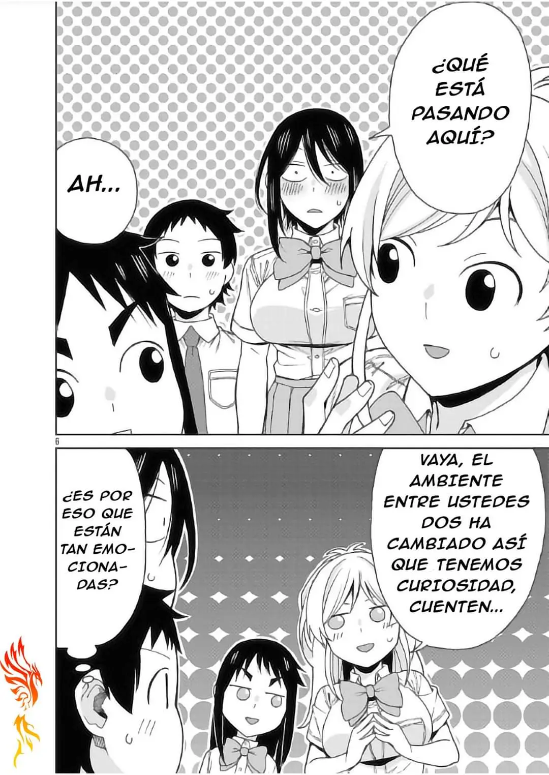 Hitomi-chan es Timida con los Extraños capítulo 117, página 9