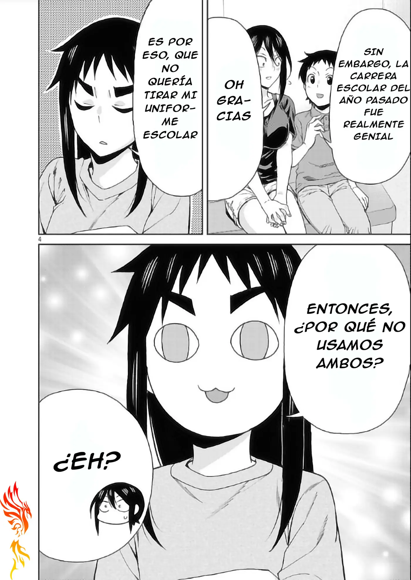 Hitomi-chan es Timida con los Extraños capítulo 118, página 7