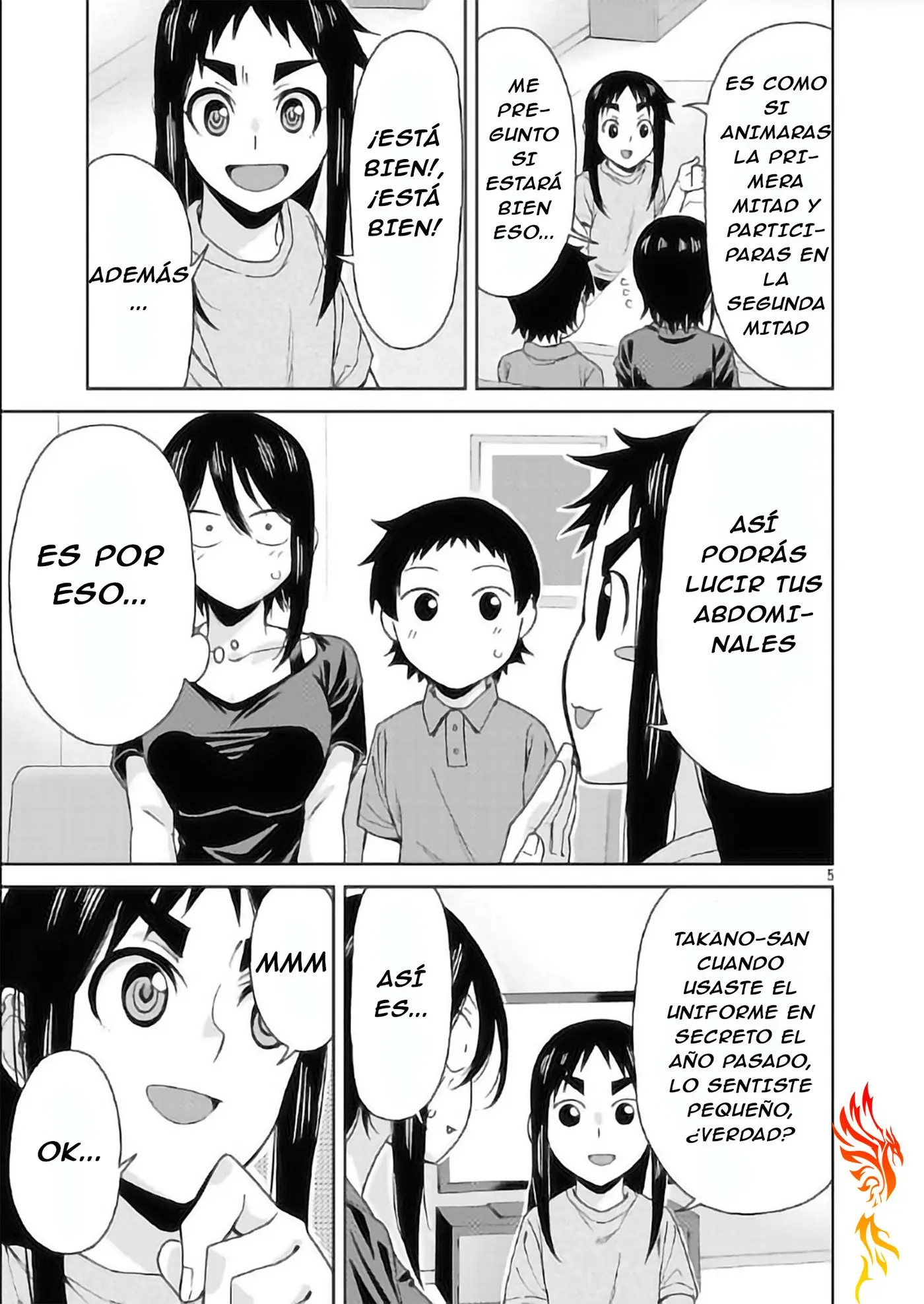 Hitomi-chan es Timida con los Extraños capítulo 118, página 8