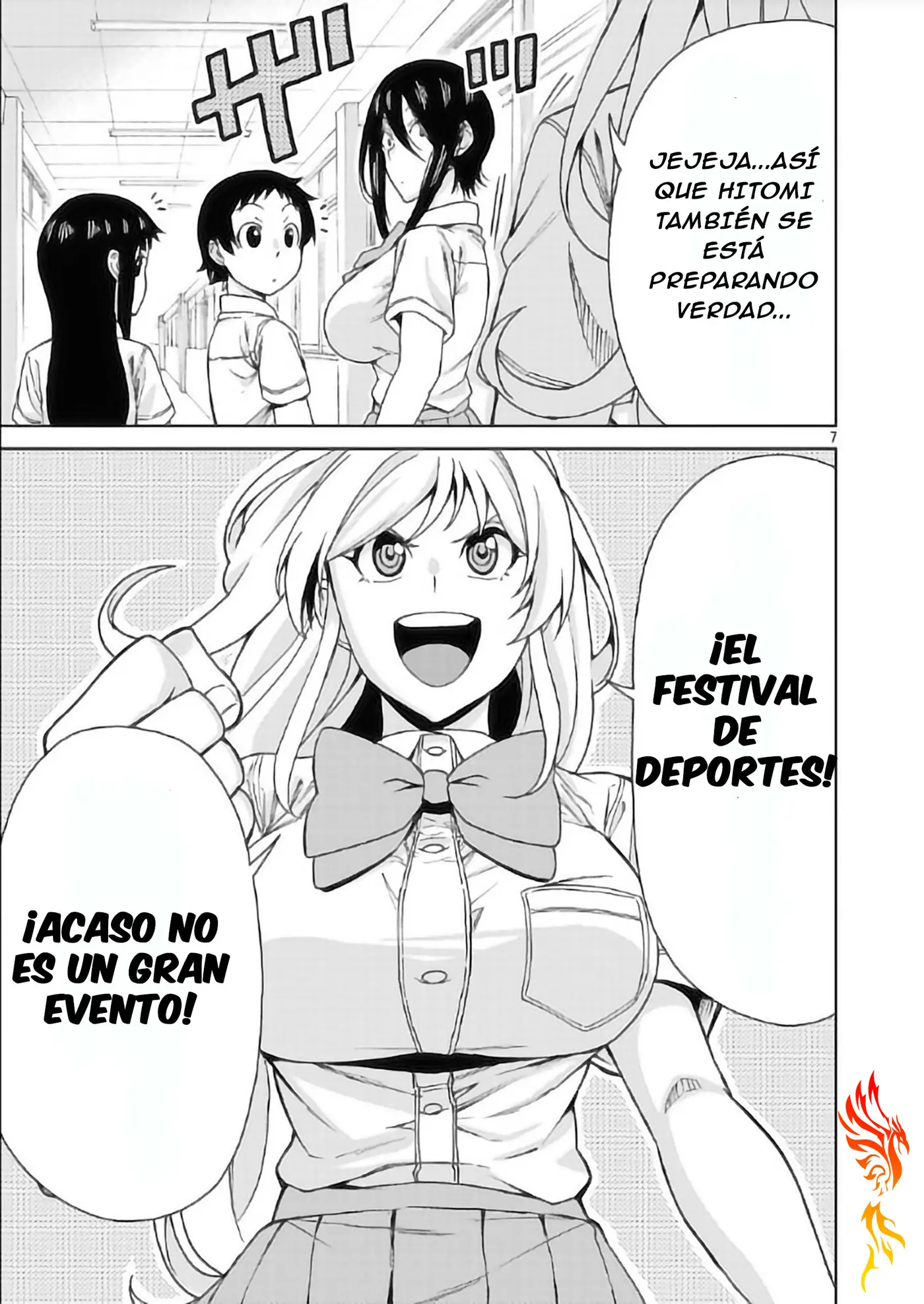 Hitomi-chan es Timida con los Extraños capítulo 118, página 10