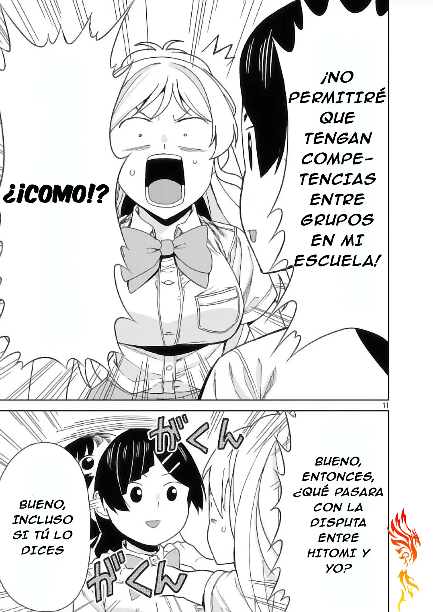 Hitomi-chan es Timida con los Extraños capítulo 118, página 14