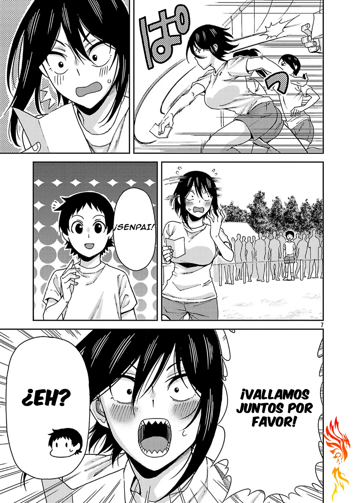 Hitomi-chan es Timida con los Extraños capítulo 119, página 8