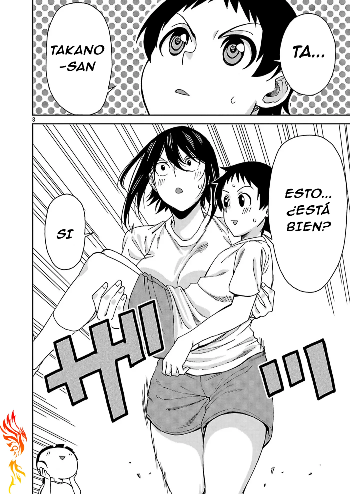 Hitomi-chan es Timida con los Extraños capítulo 119, página 9