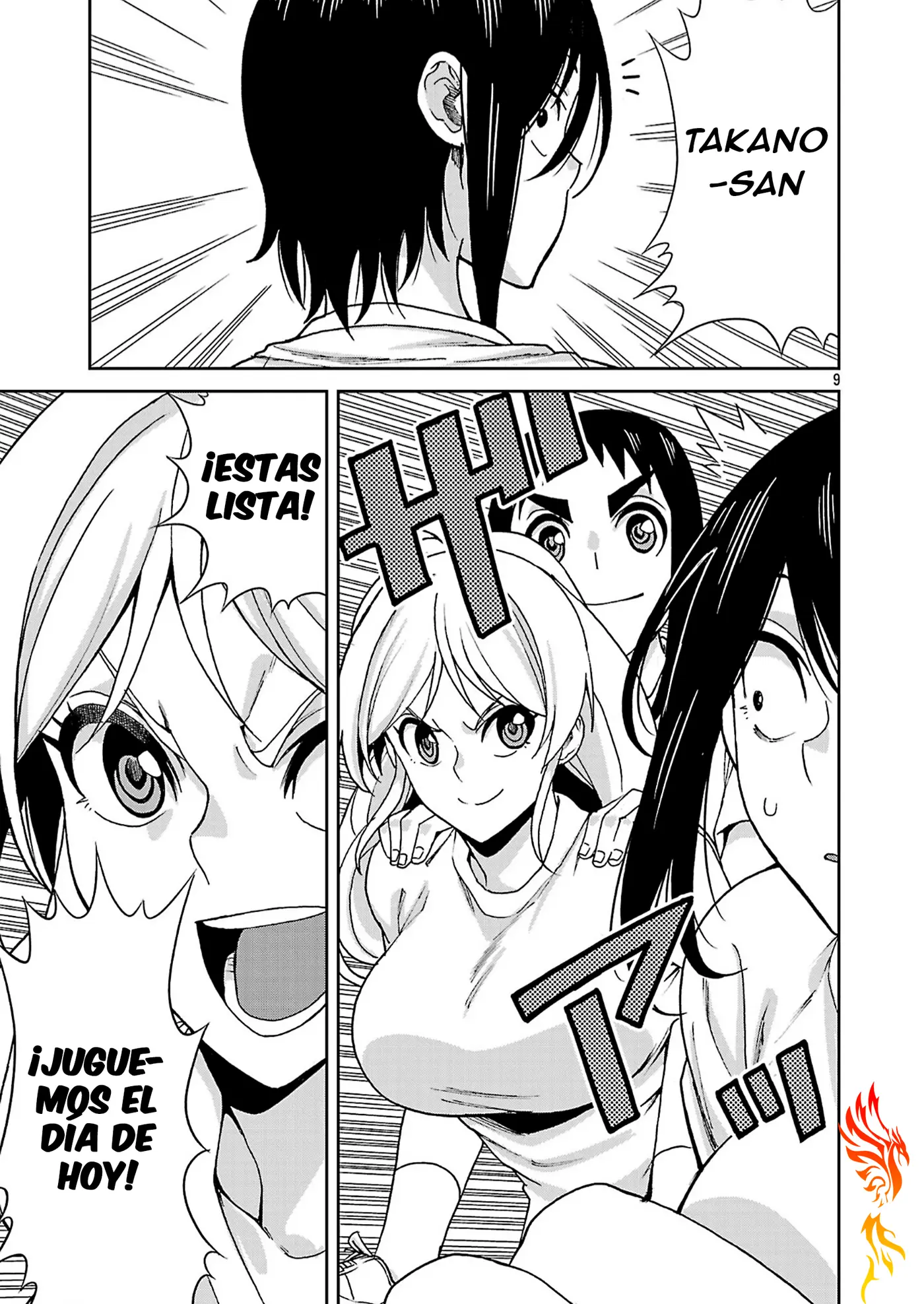 Hitomi-chan es Timida con los Extraños capítulo 119, página 10