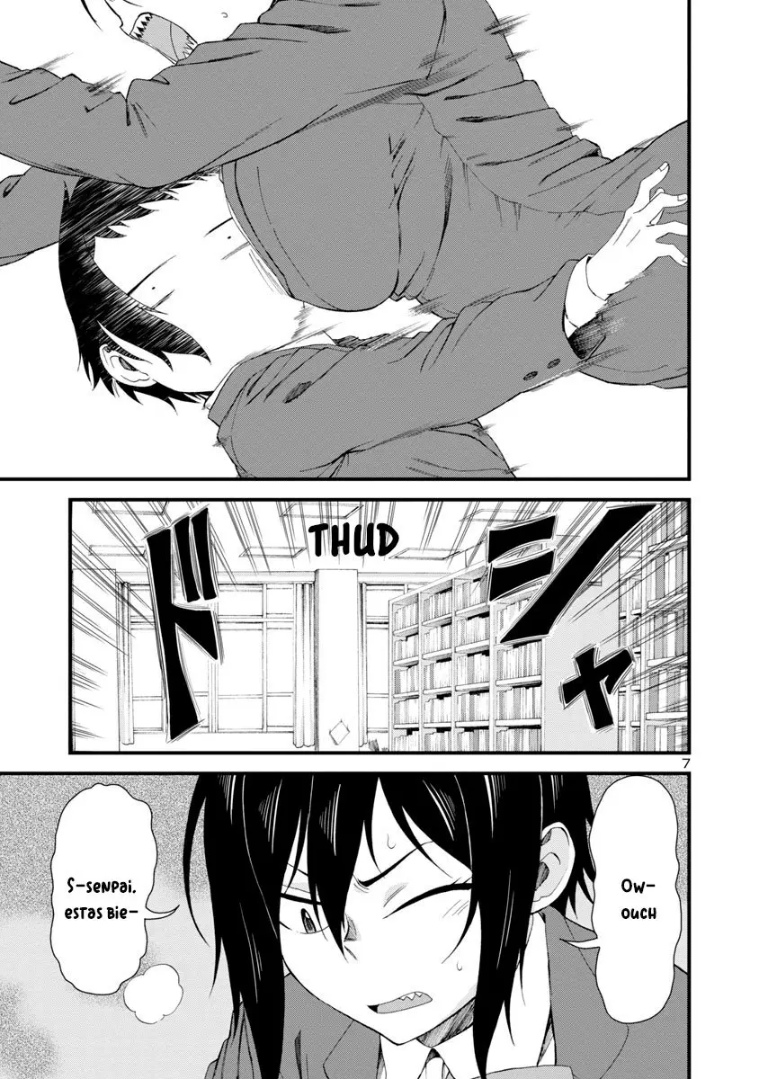 Hitomi-chan es Timida con los Extraños capítulo 12, página 7