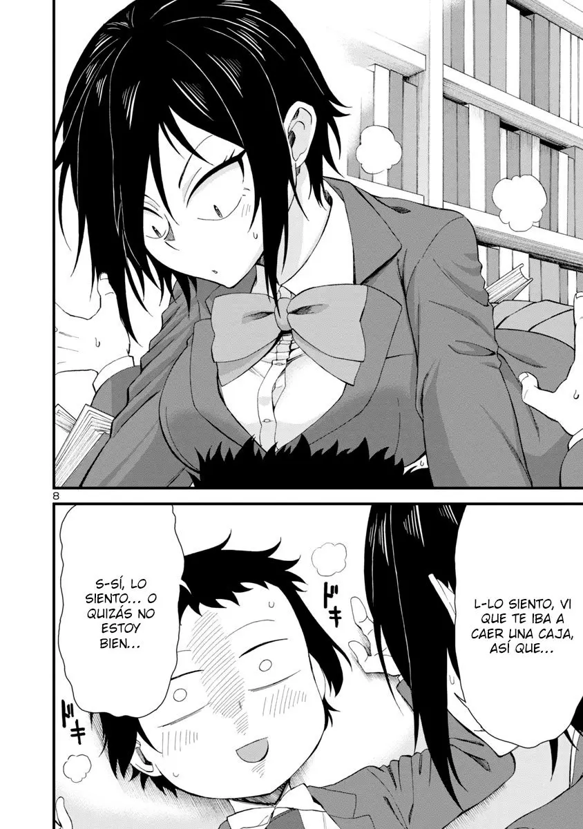 Hitomi-chan es Timida con los Extraños capítulo 12, página 8