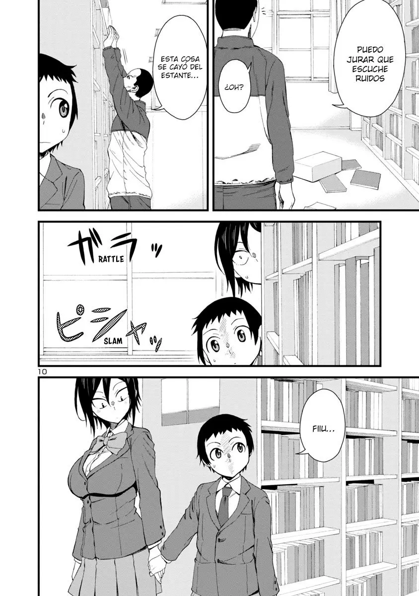 Hitomi-chan es Timida con los Extraños capítulo 12, página 10