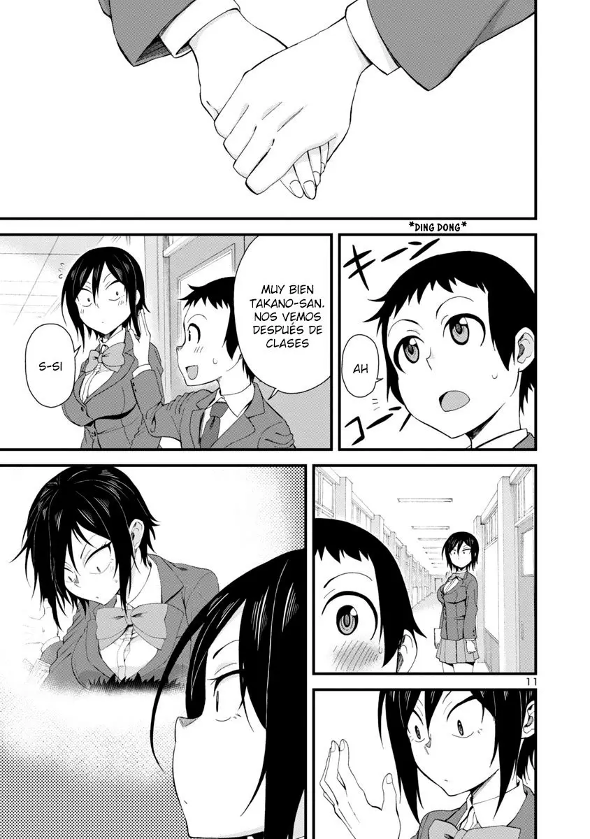 Hitomi-chan es Timida con los Extraños capítulo 12, página 11