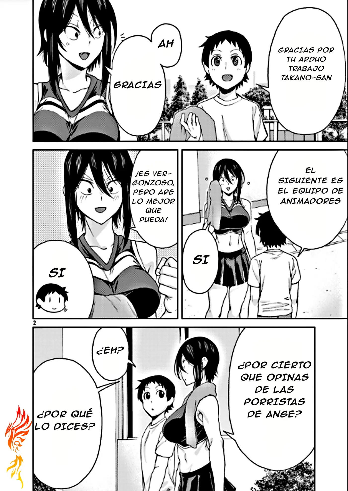 Hitomi-chan es Timida con los Extraños capítulo 120, página 3