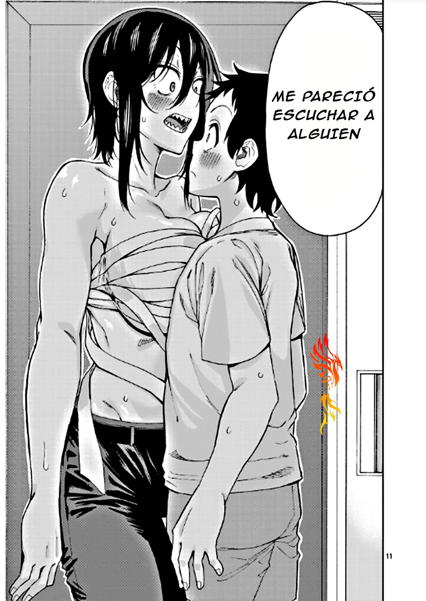 Hitomi-chan es Timida con los Extraños capítulo 120, página 12
