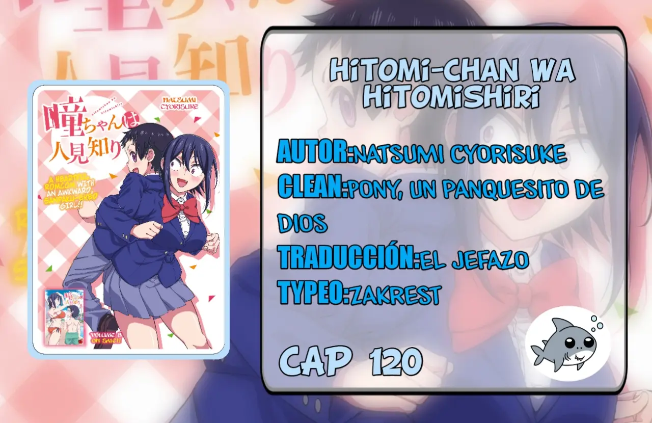 Hitomi-chan es Timida con los Extraños capítulo 121, página 1