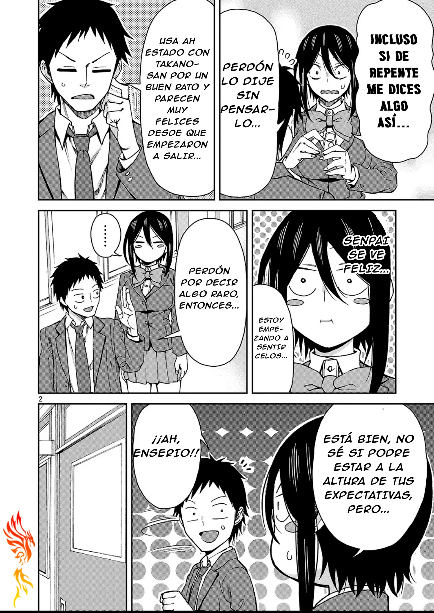 Hitomi-chan es Timida con los Extraños capítulo 122, página 3