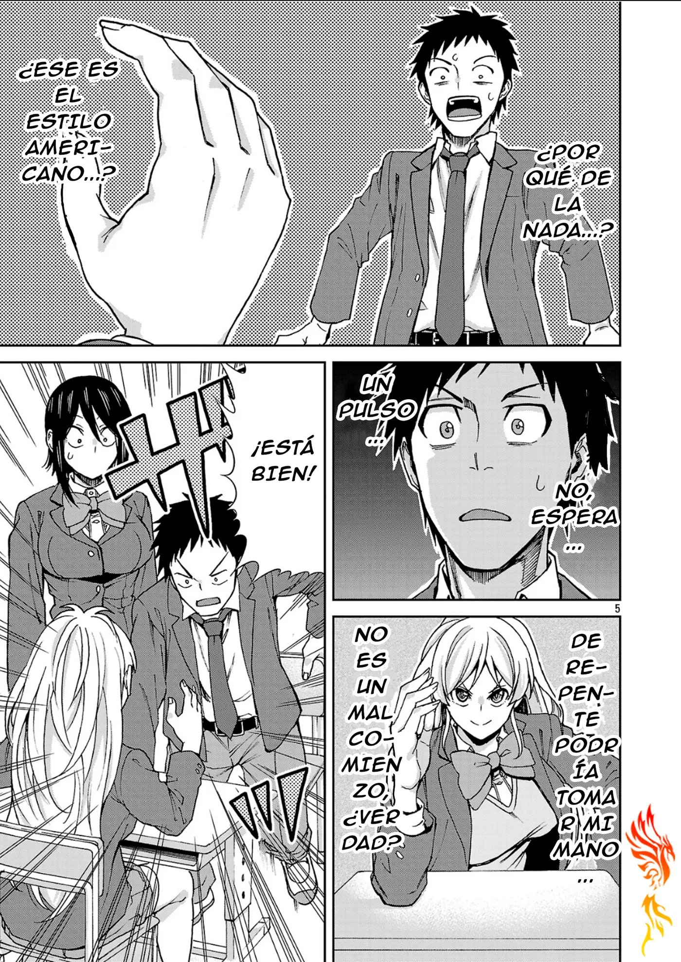 Hitomi-chan es Timida con los Extraños capítulo 122, página 6
