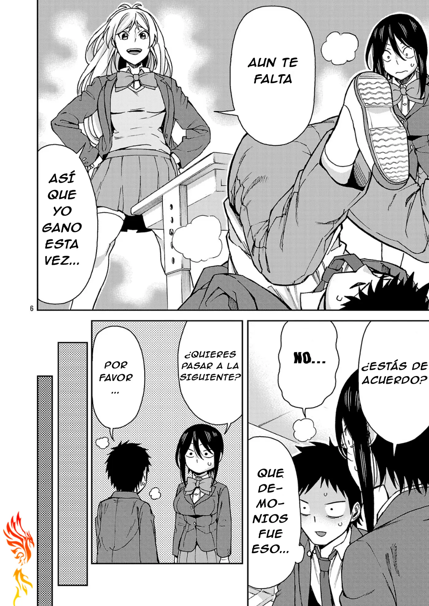 Hitomi-chan es Timida con los Extraños capítulo 122, página 7