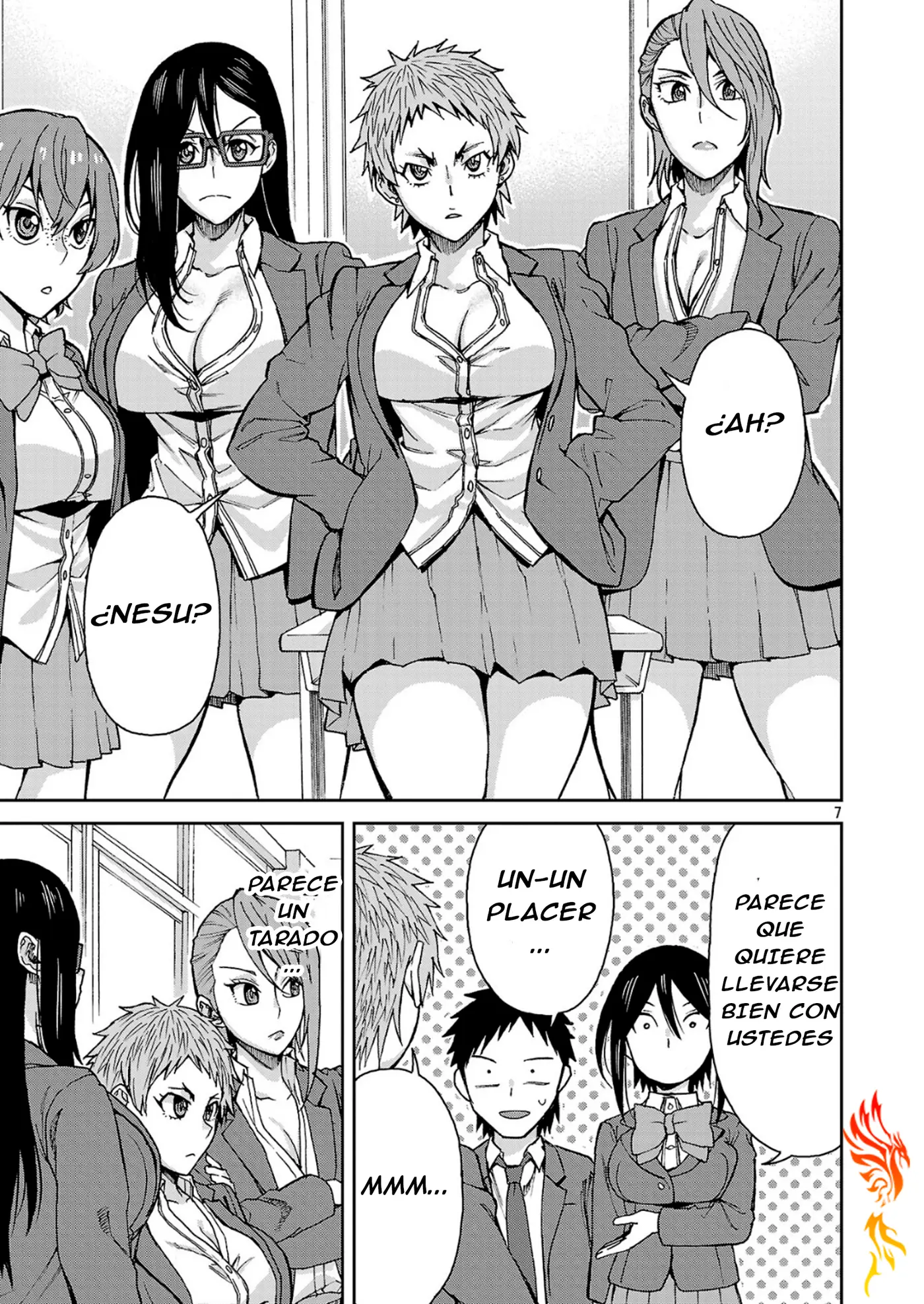 Hitomi-chan es Timida con los Extraños capítulo 122, página 9