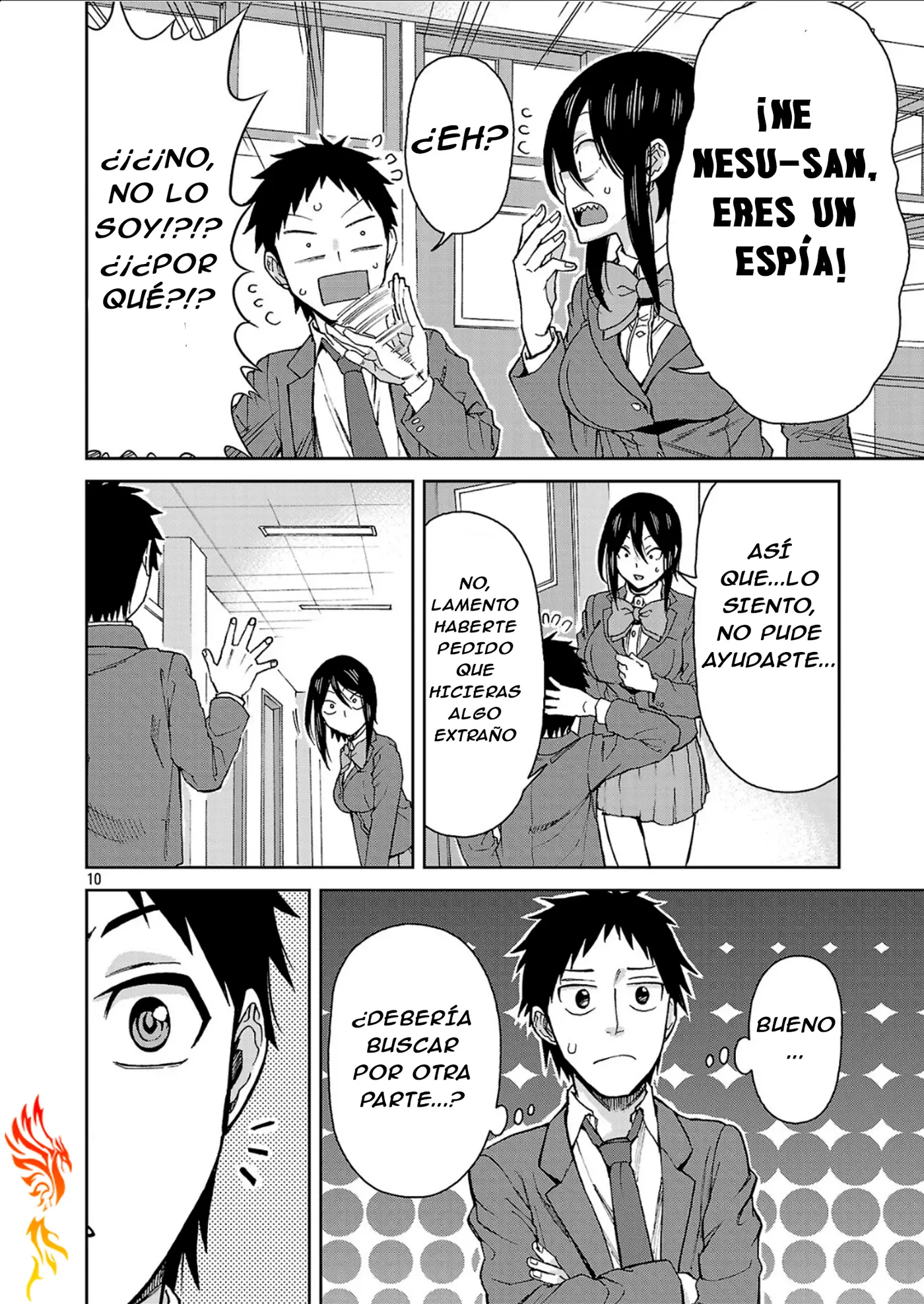 Hitomi-chan es Timida con los Extraños capítulo 122, página 12