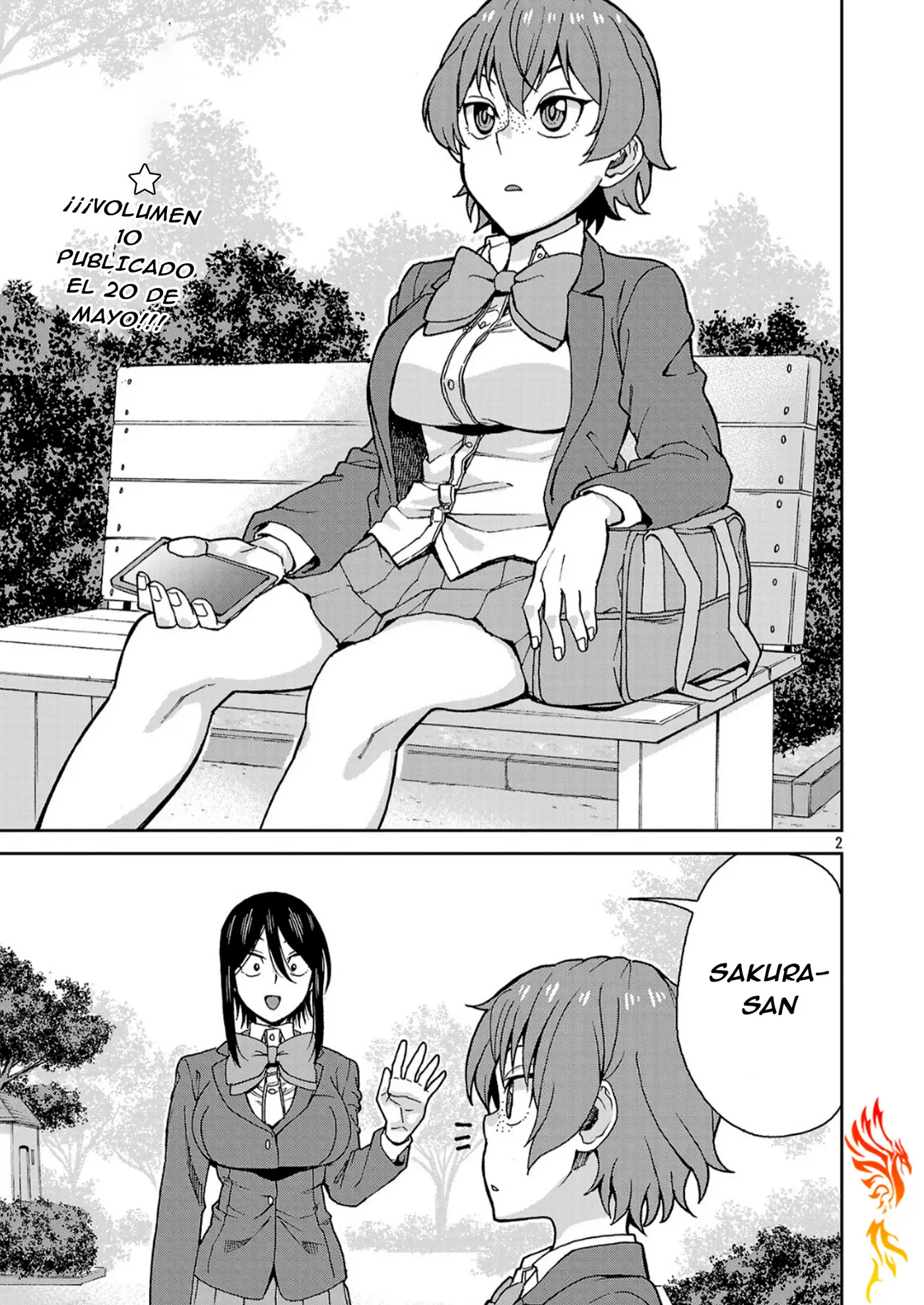 Hitomi-chan es Timida con los Extraños capítulo 123, página 3