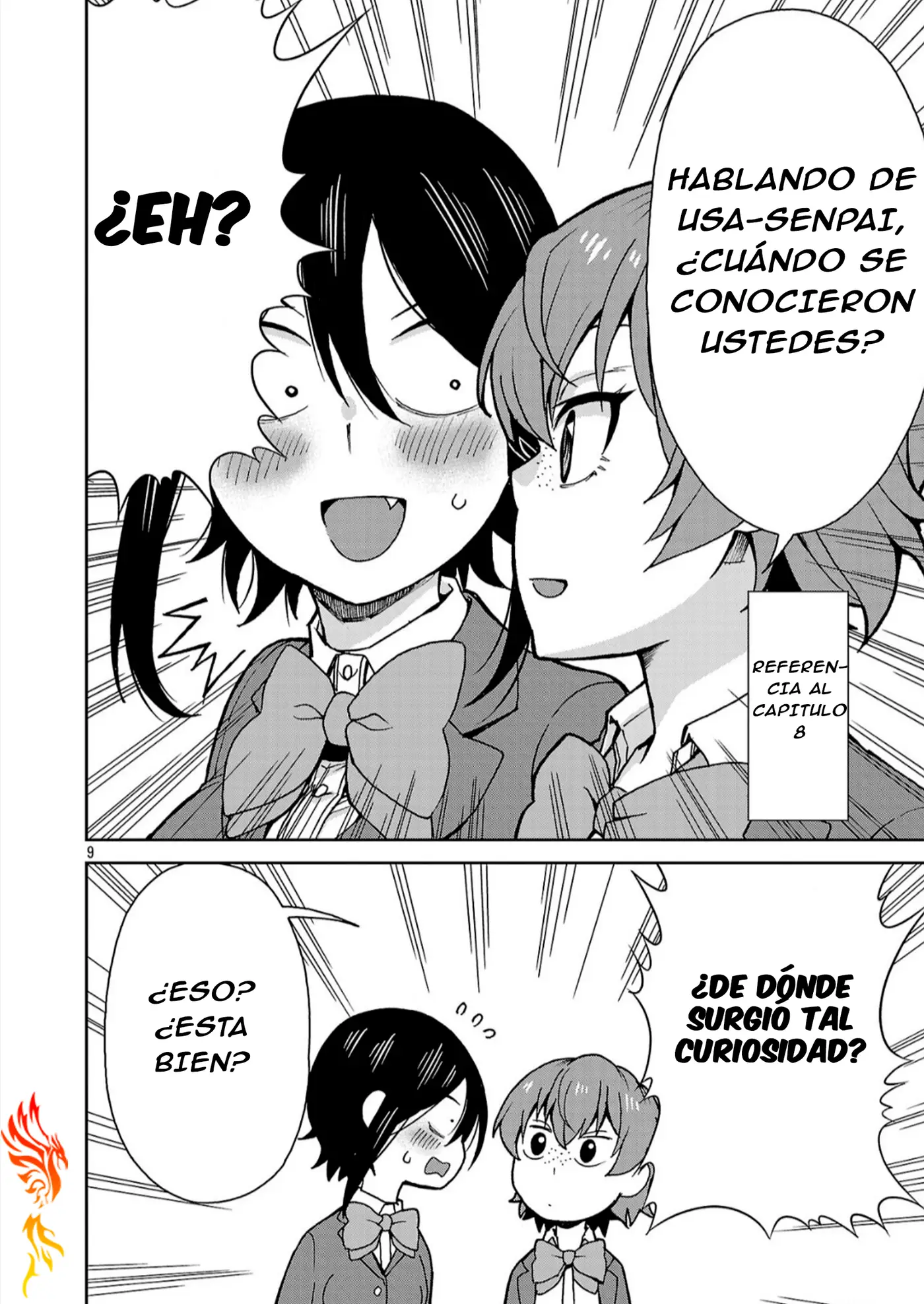 Hitomi-chan es Timida con los Extraños capítulo 123, página 10