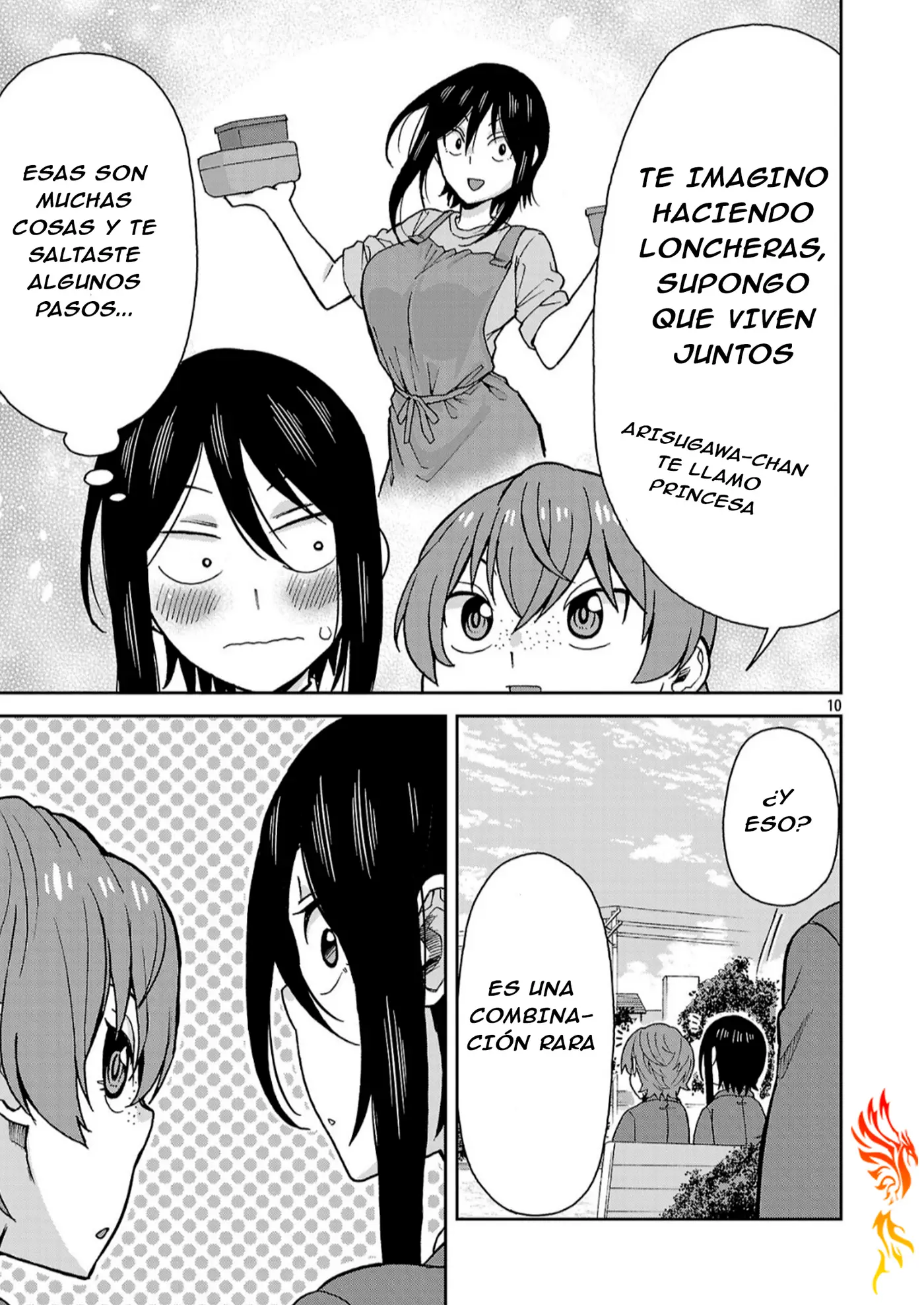 Hitomi-chan es Timida con los Extraños capítulo 123, página 11