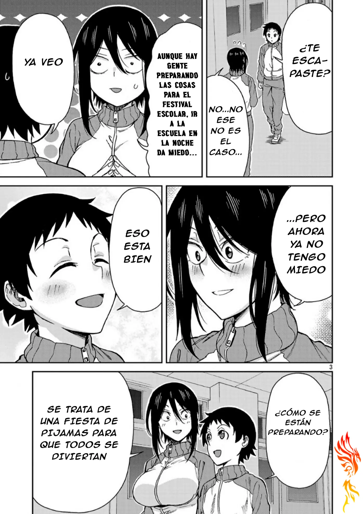 Hitomi-chan es Timida con los Extraños capítulo 124, página 4