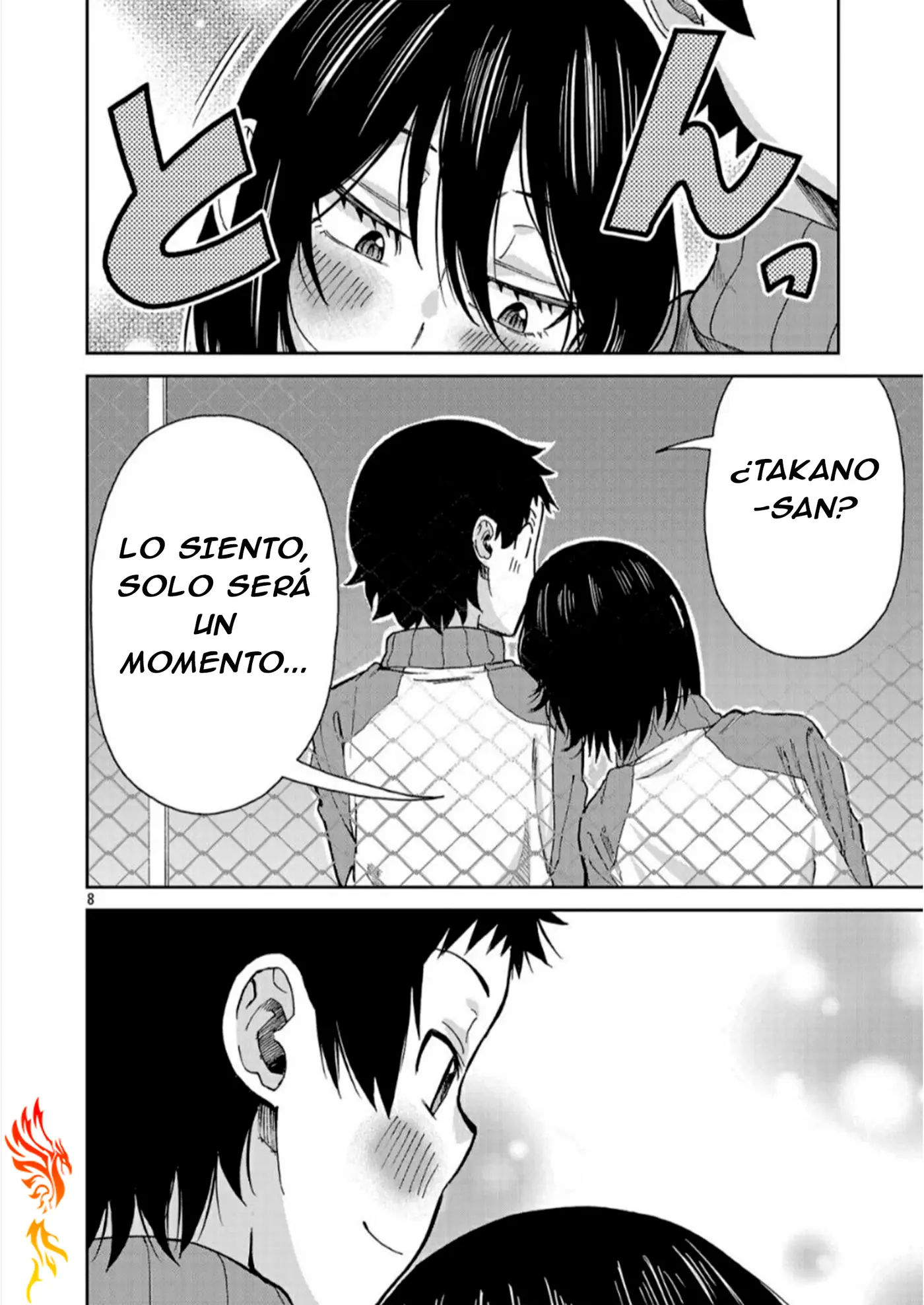Hitomi-chan es Timida con los Extraños capítulo 124, página 9