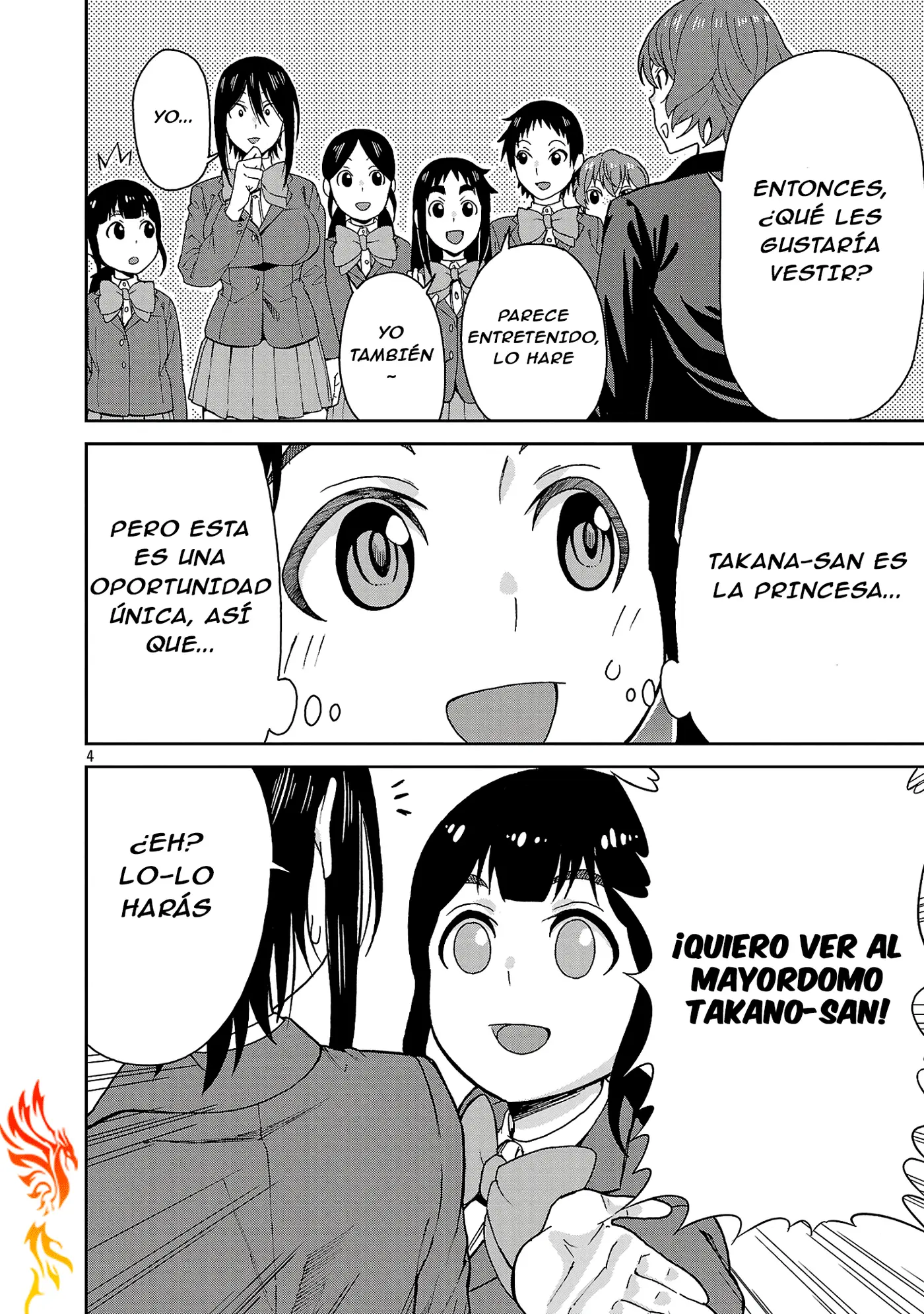 Hitomi-chan es Timida con los Extraños capítulo 125, página 5