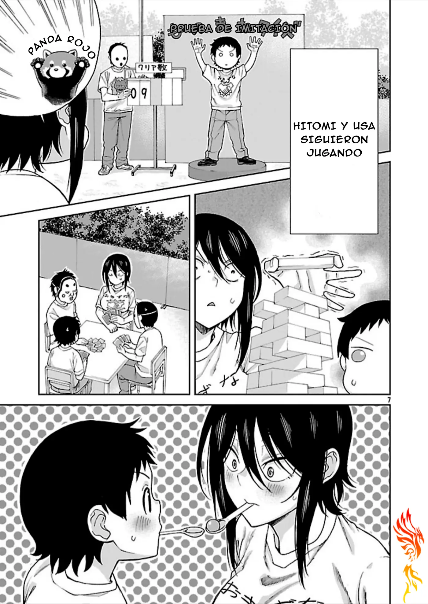 Hitomi-chan es Timida con los Extraños capítulo 126, página 8