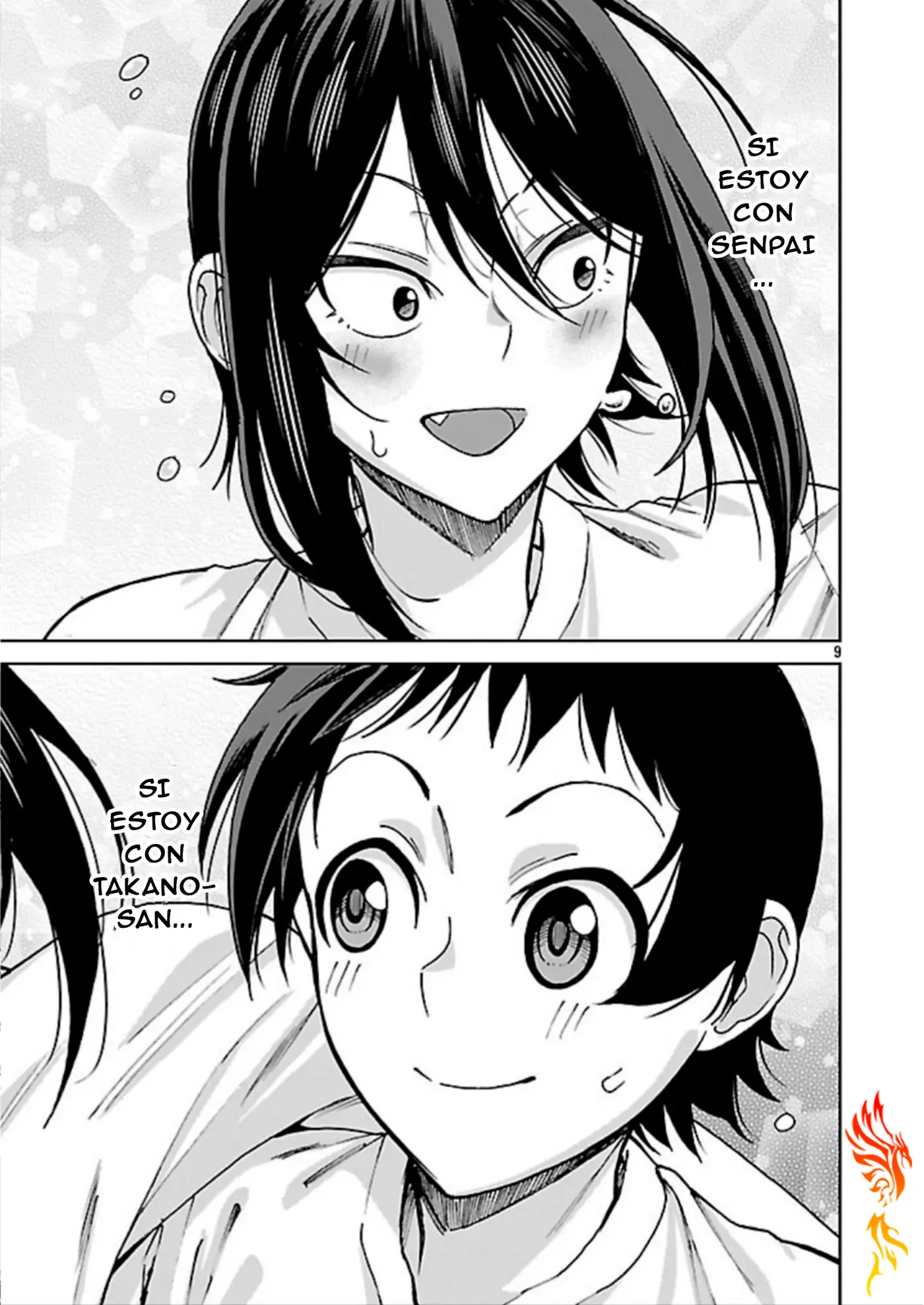 Hitomi-chan es Timida con los Extraños capítulo 126, página 10