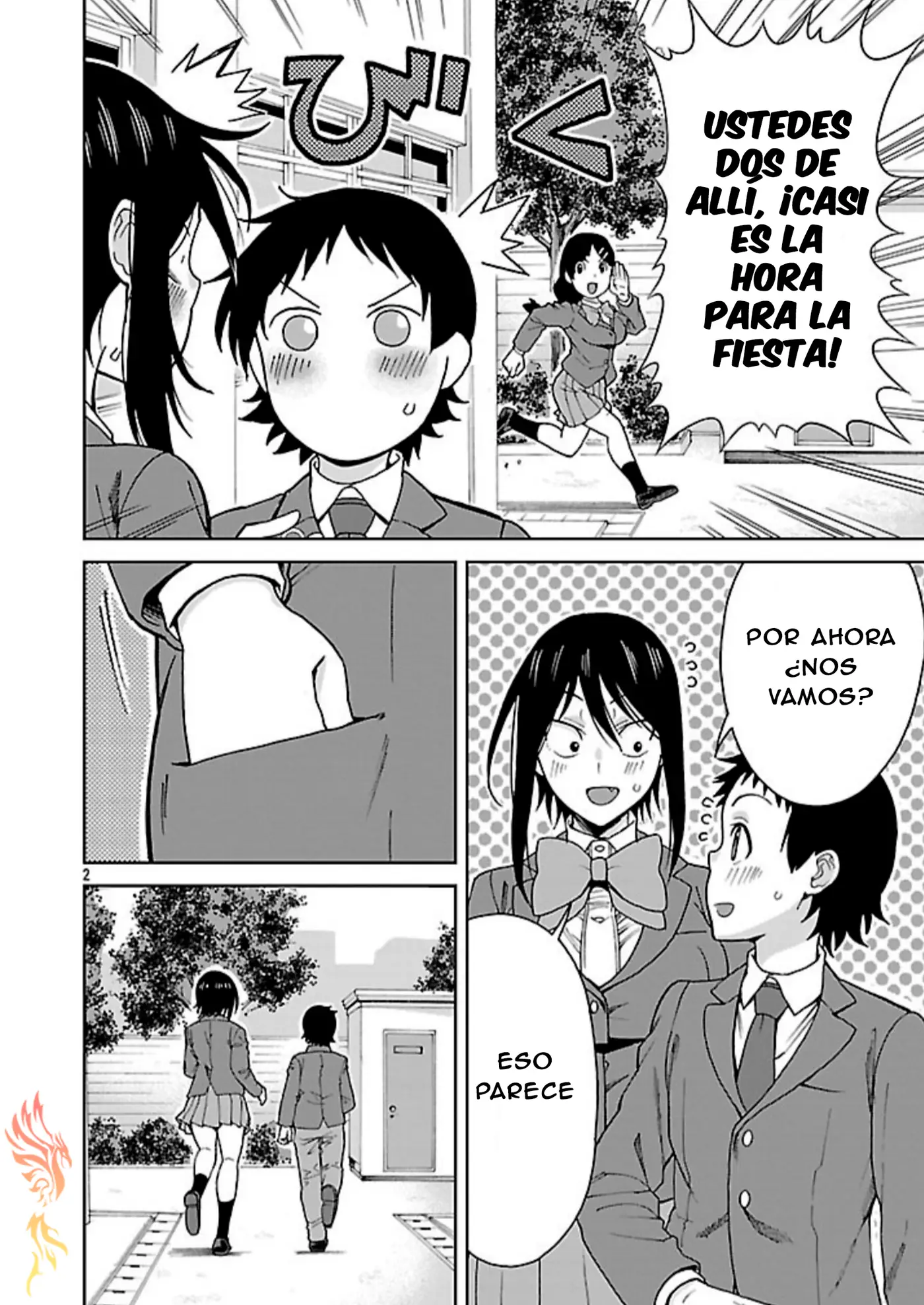 Hitomi-chan es Timida con los Extraños capítulo 127, página 3