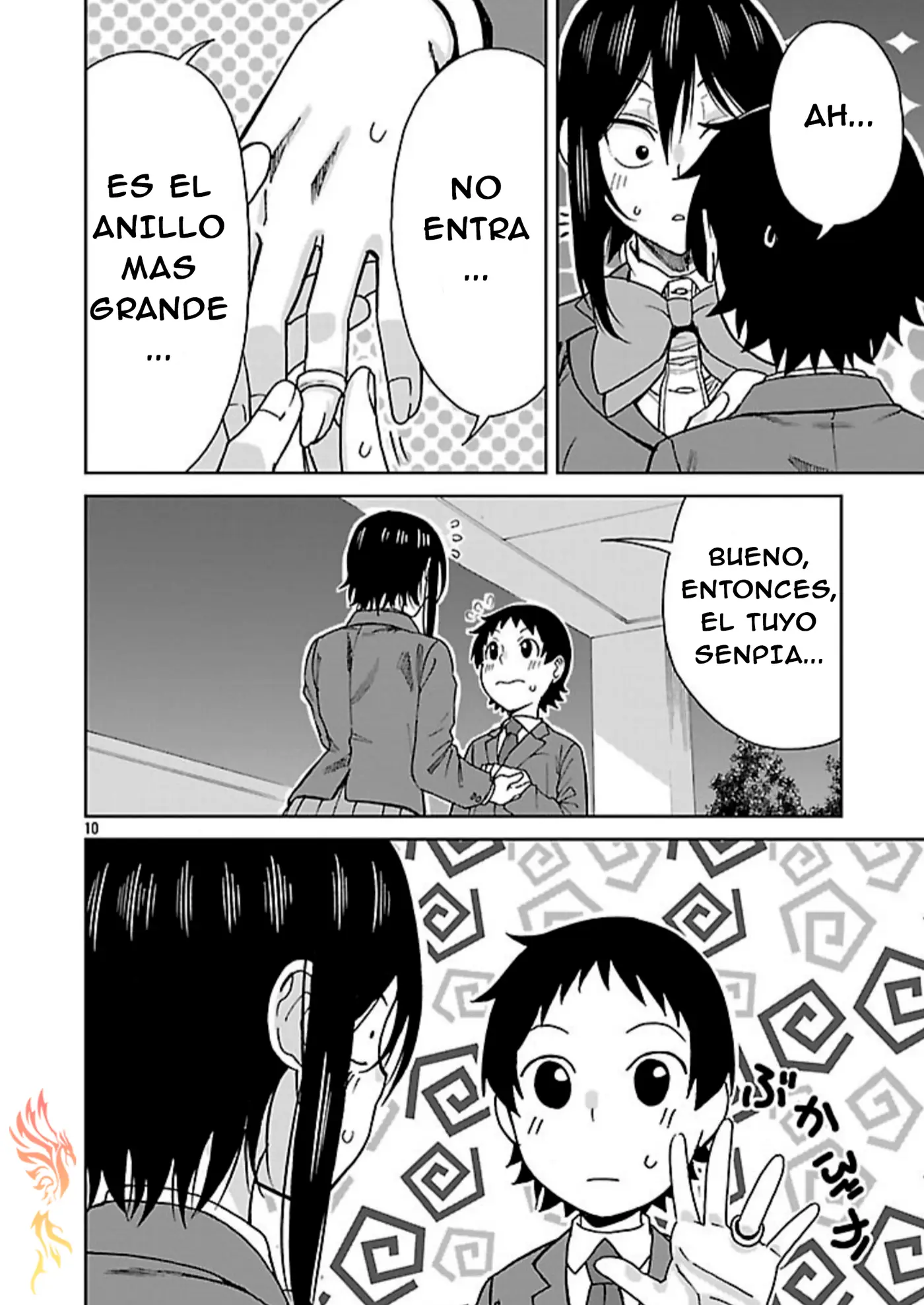 Hitomi-chan es Timida con los Extraños capítulo 127, página 11
