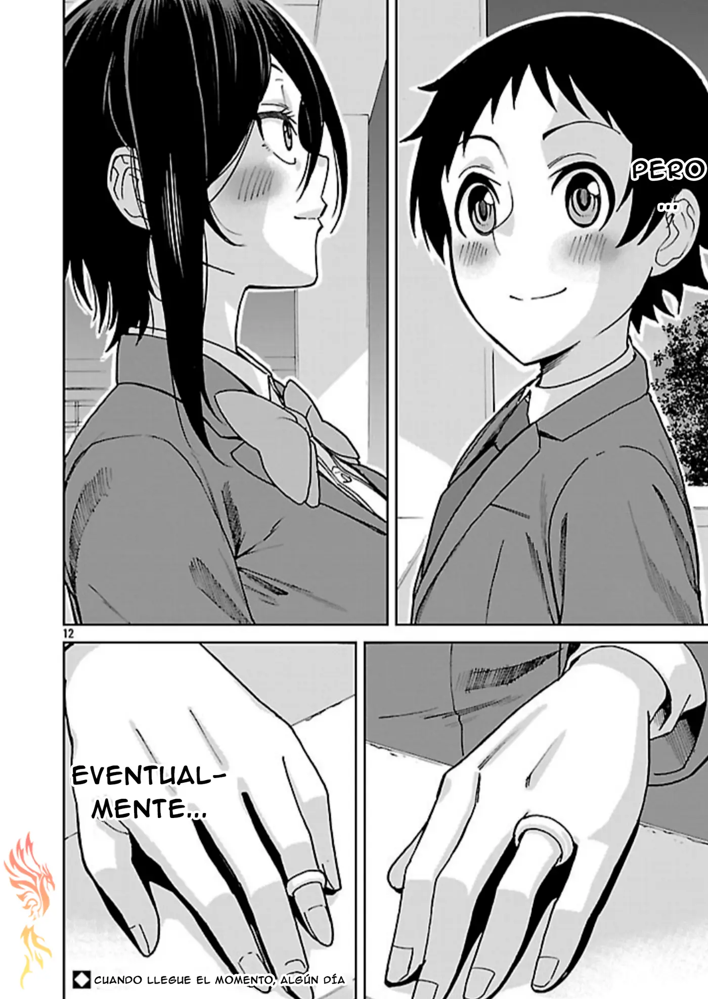 Hitomi-chan es Timida con los Extraños capítulo 127, página 13