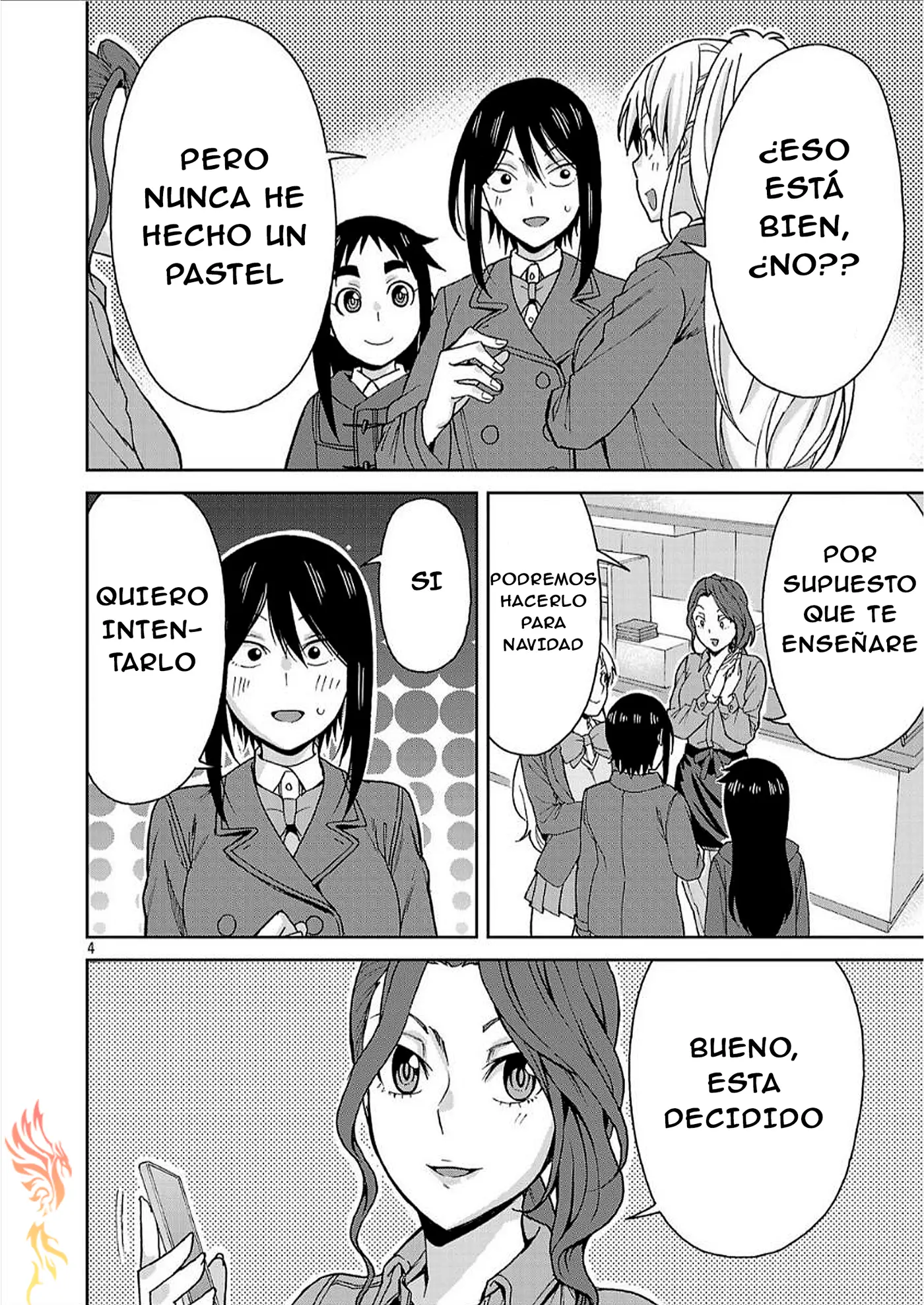 Hitomi-chan es Timida con los Extraños capítulo 128, página 5