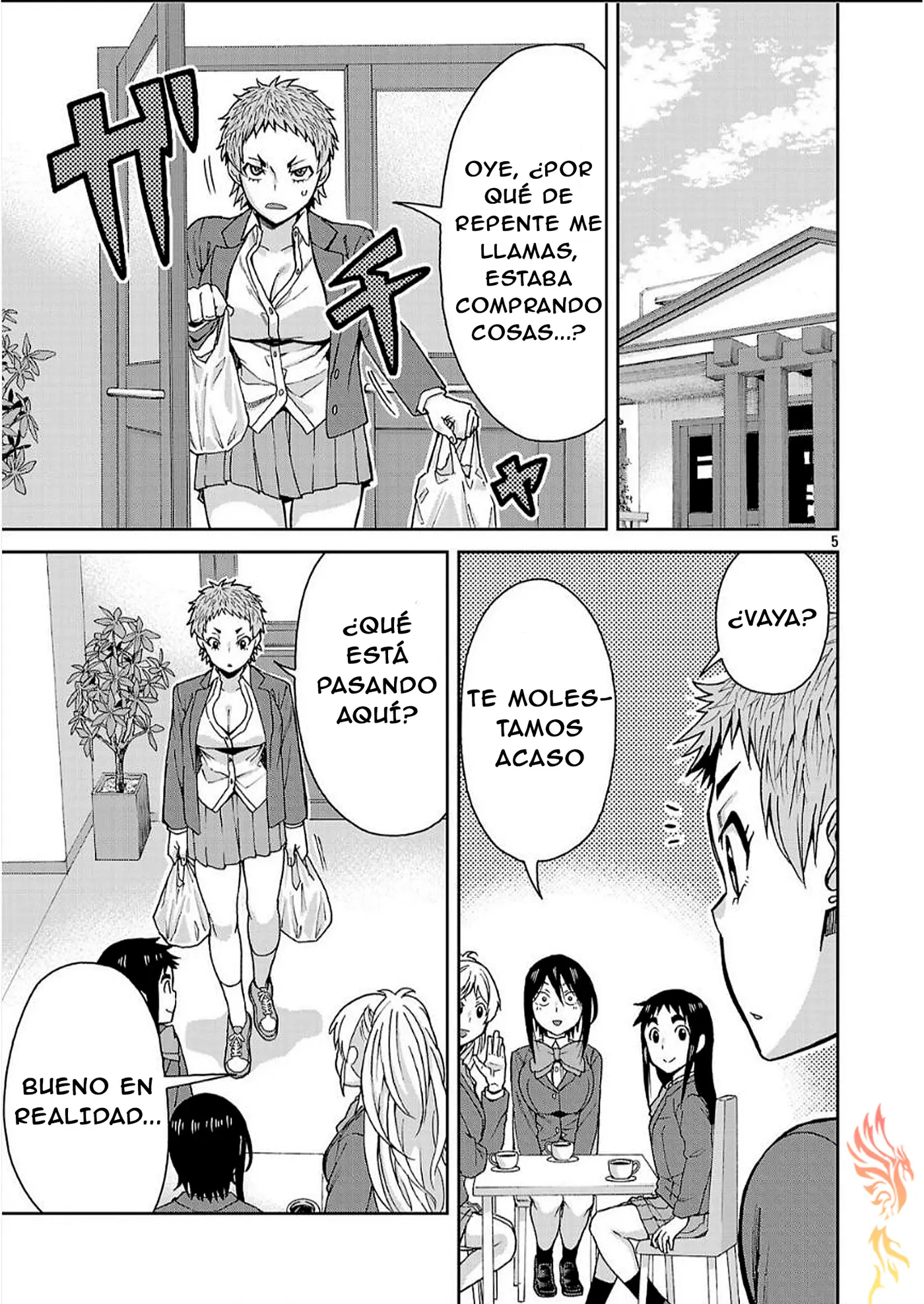 Hitomi-chan es Timida con los Extraños capítulo 128, página 6